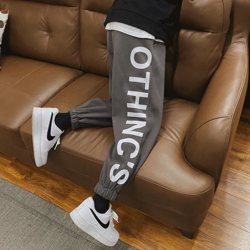 Men Pants Autumn and Winter Men Loose Trendy Casual Men