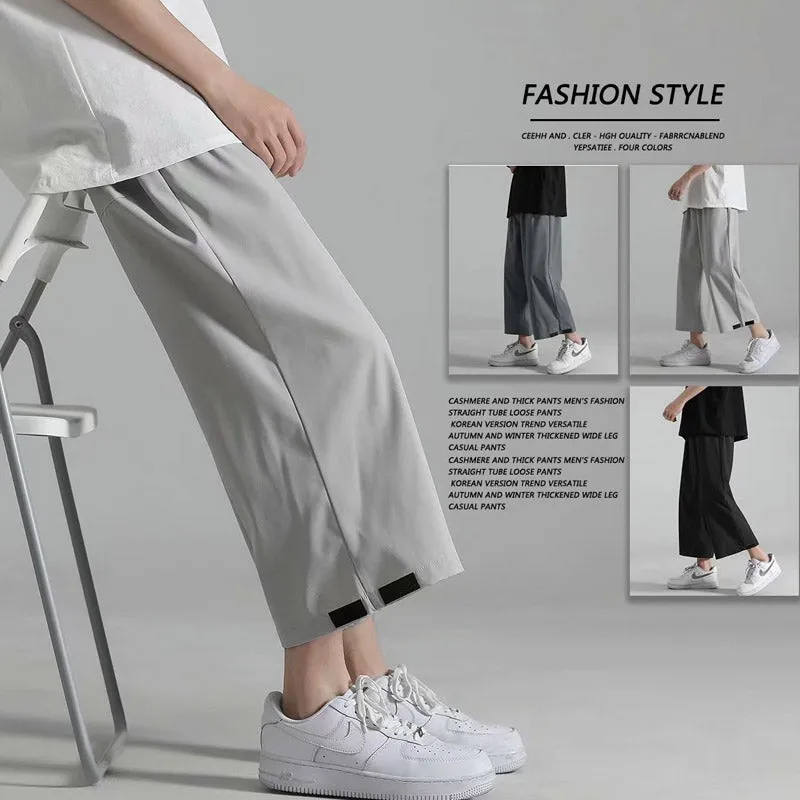 Men Pants Men's Pants Trendy Summer Loose Sports Casual Pants
