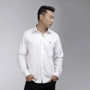 Mens Custom Fit Greig Shirt - White