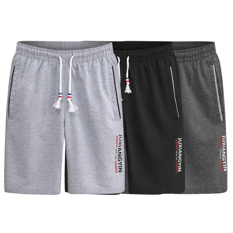 Mid-Length Shorts Summer Men knee length Korean Casual Pants Thin Trendy Shorts