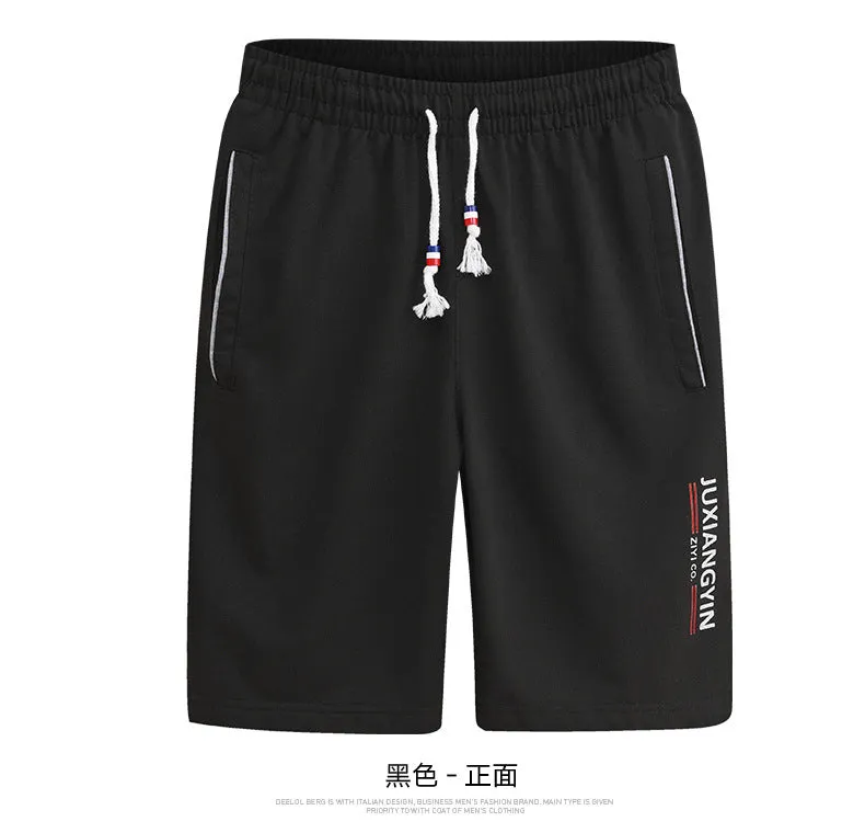 Mid-Length Shorts Summer Men knee length Korean Casual Pants Thin Trendy Shorts