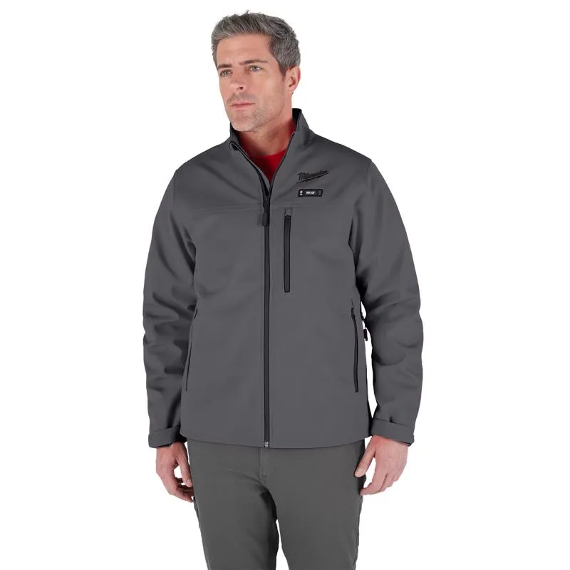 Milwaukee Tool XL Unisex Heated Jacket with Charger/Power Source Only Gray