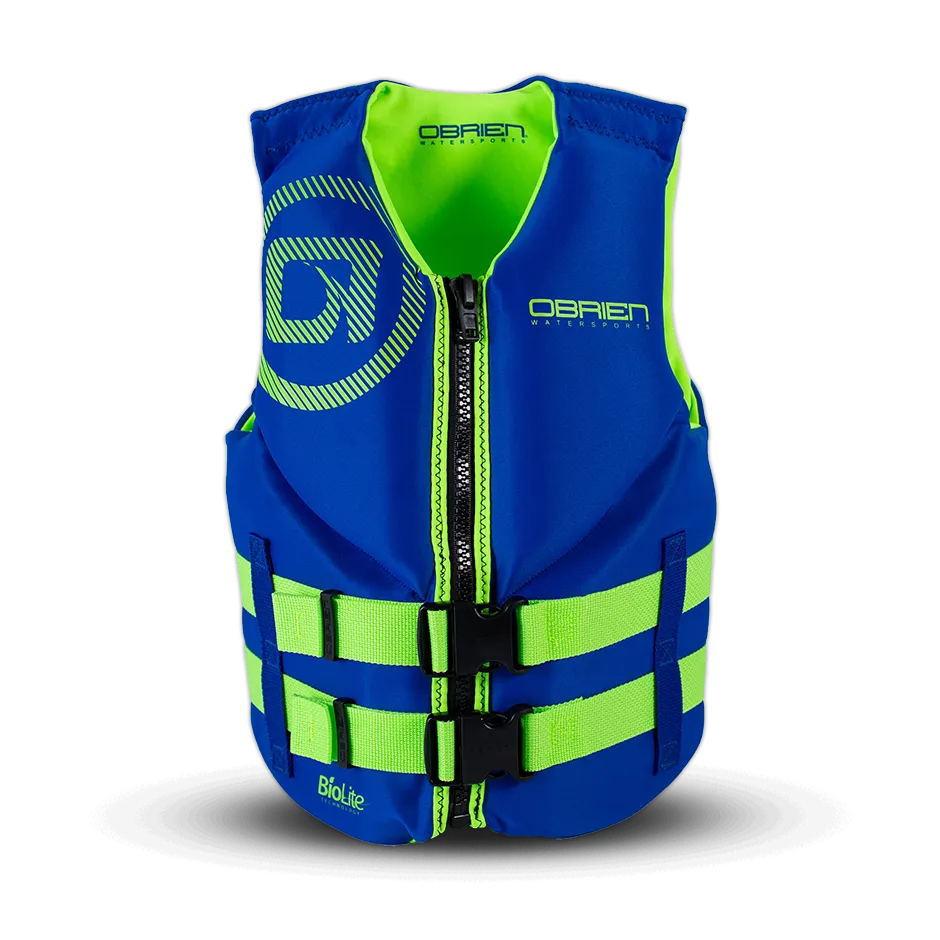 OBrien Junior Neo Life Jacket - Blue (75-125 lbs)