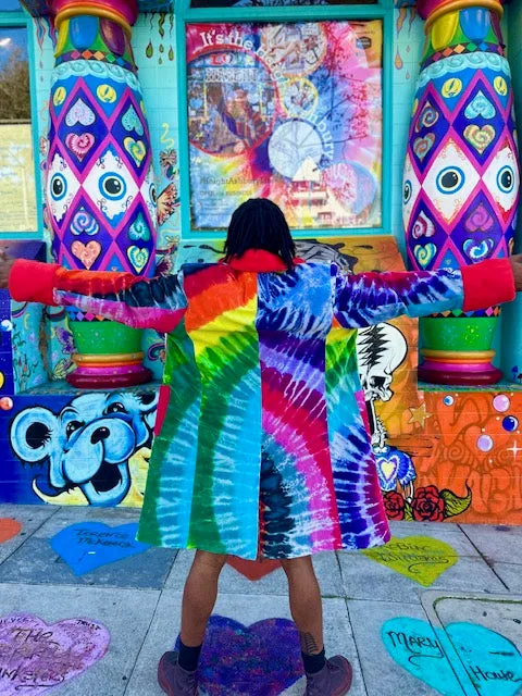 Philine Tiedye Coat #13  2XL