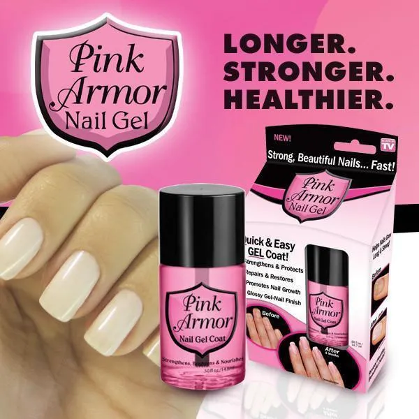 Pink Armor Nail Gel