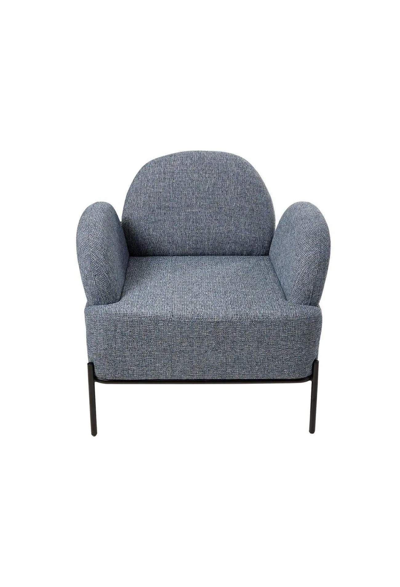 Pio Armchair  – Blue Grey