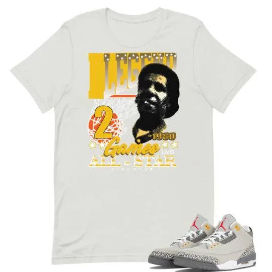 Retro 3 Jordan Cool Grey Shirts