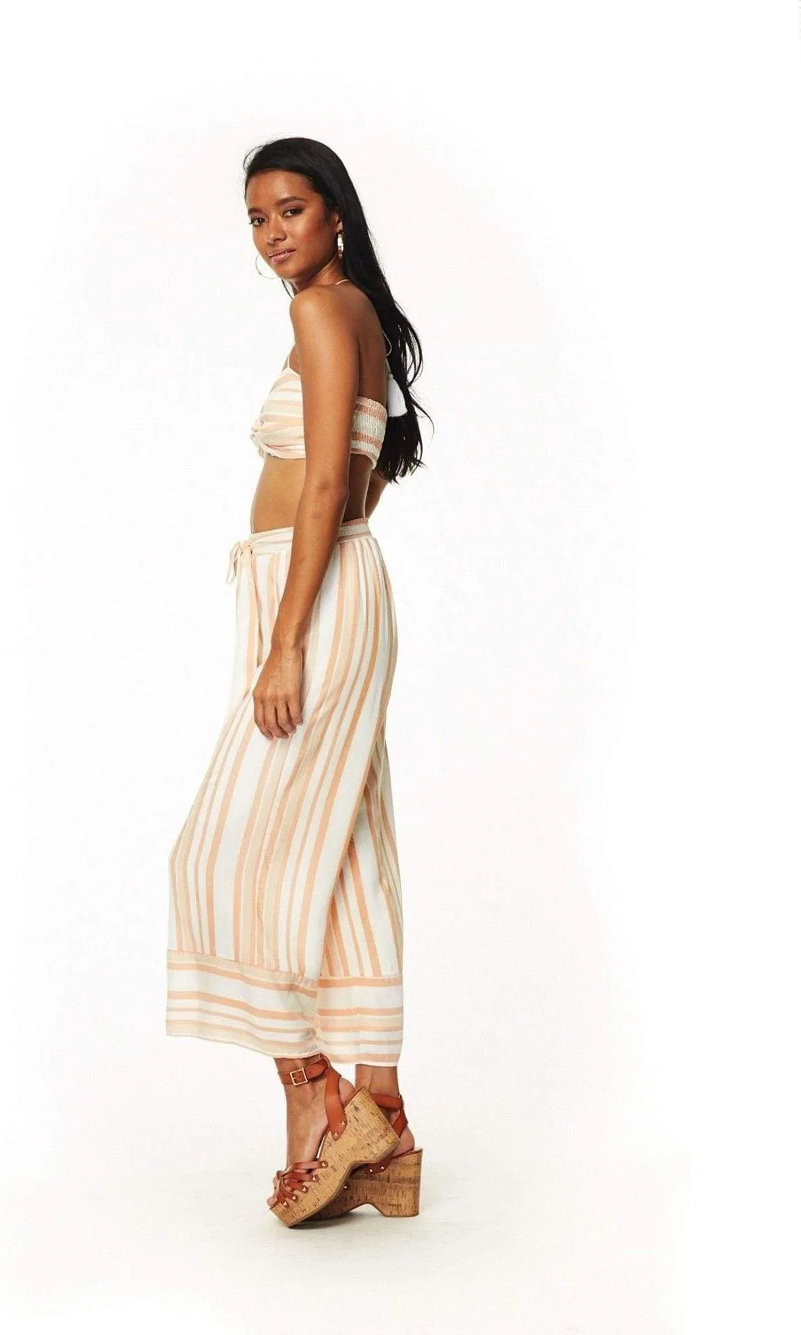 Rum N Coke Bandeau OrangeWhite