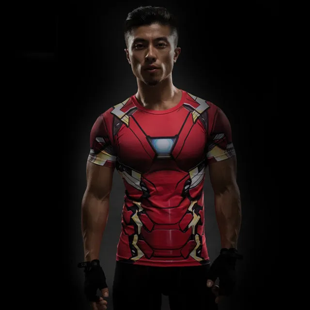 Short Sleeve 3D T Shirt Men T-Shirt