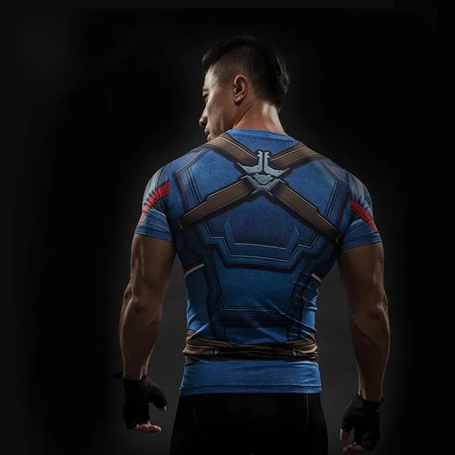 Short Sleeve 3D T Shirt Men T-Shirt