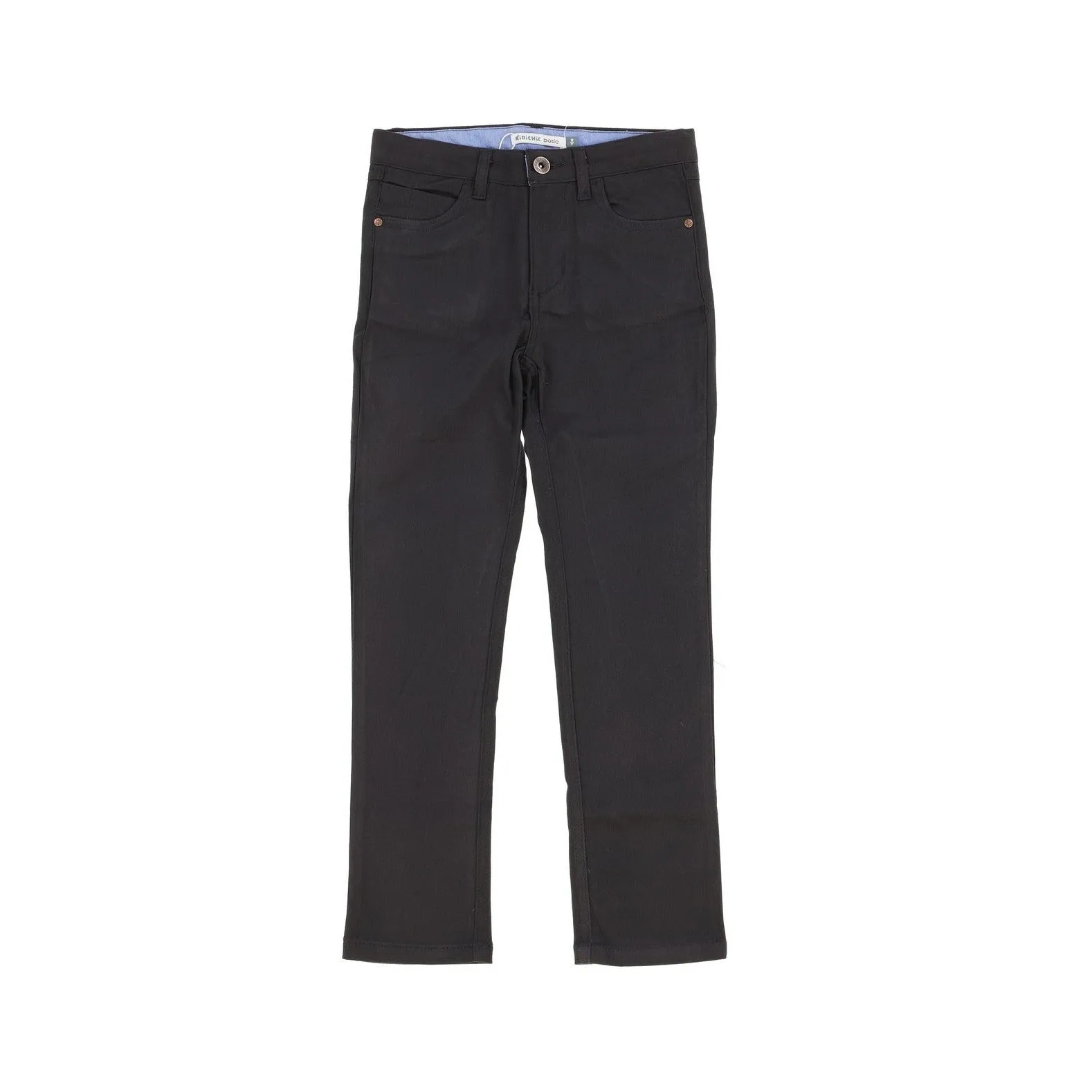Skinny Fit Basic Pants- Grey and Blue