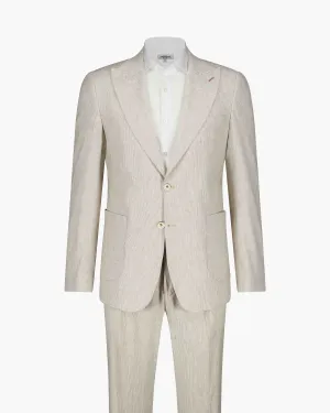 Sonny Linen Suit - Beige