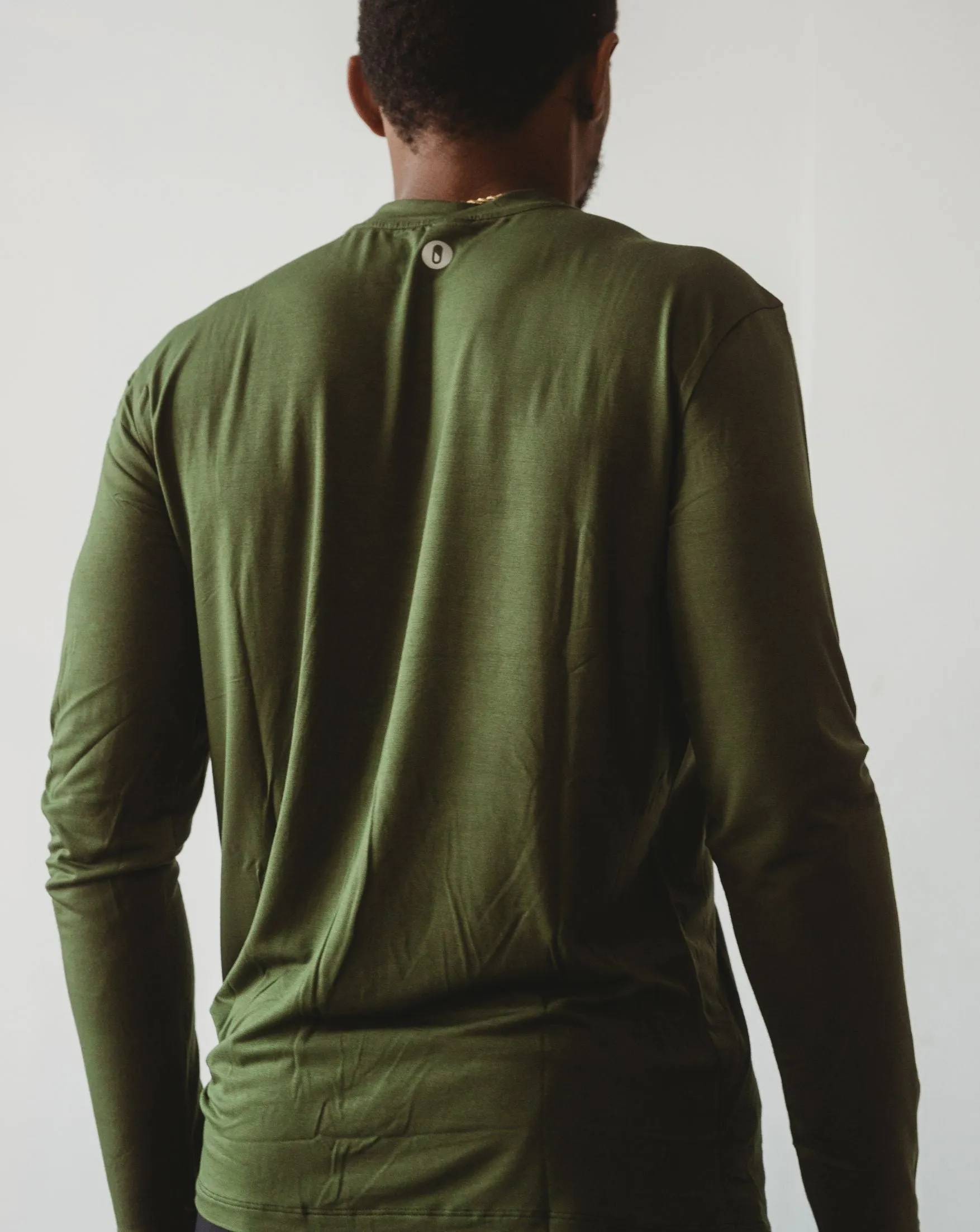 The Thrive Tee Long-Sleeve - Moss