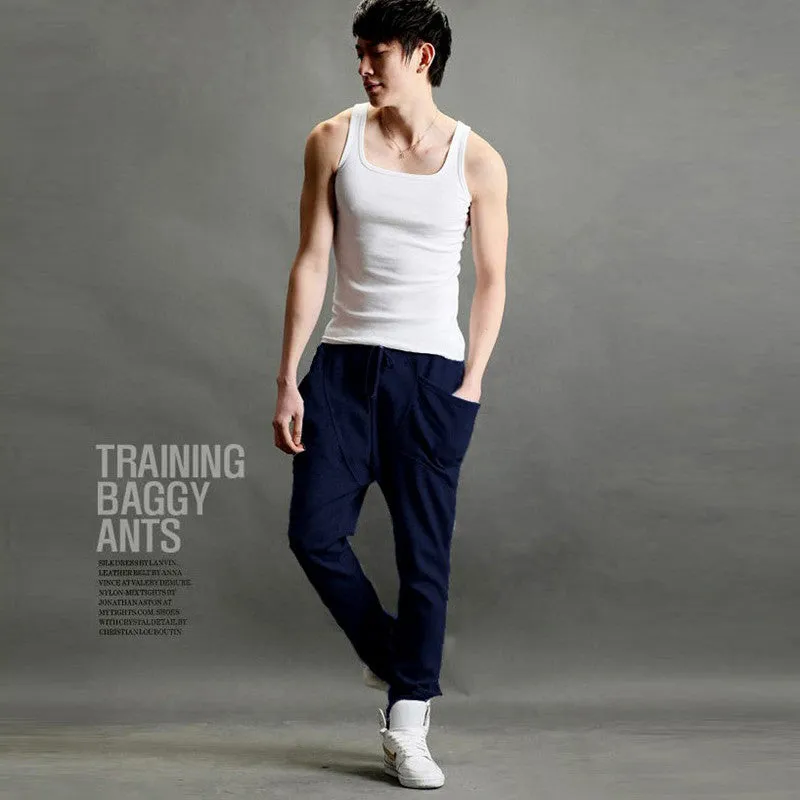 Trendy Slim Fit Look Matching Pants Couple Sporty Pants