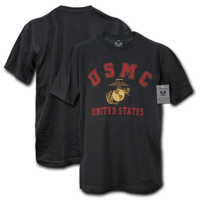 US Patriotic Military Army Air Force Marines Navy Law Enforcement T-Shirts Tees
